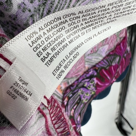 Kika Vargas x Target Coral Reef Scallop Edge Wrap Top Size 3X‎ New With Tags - Picture 12 of 14